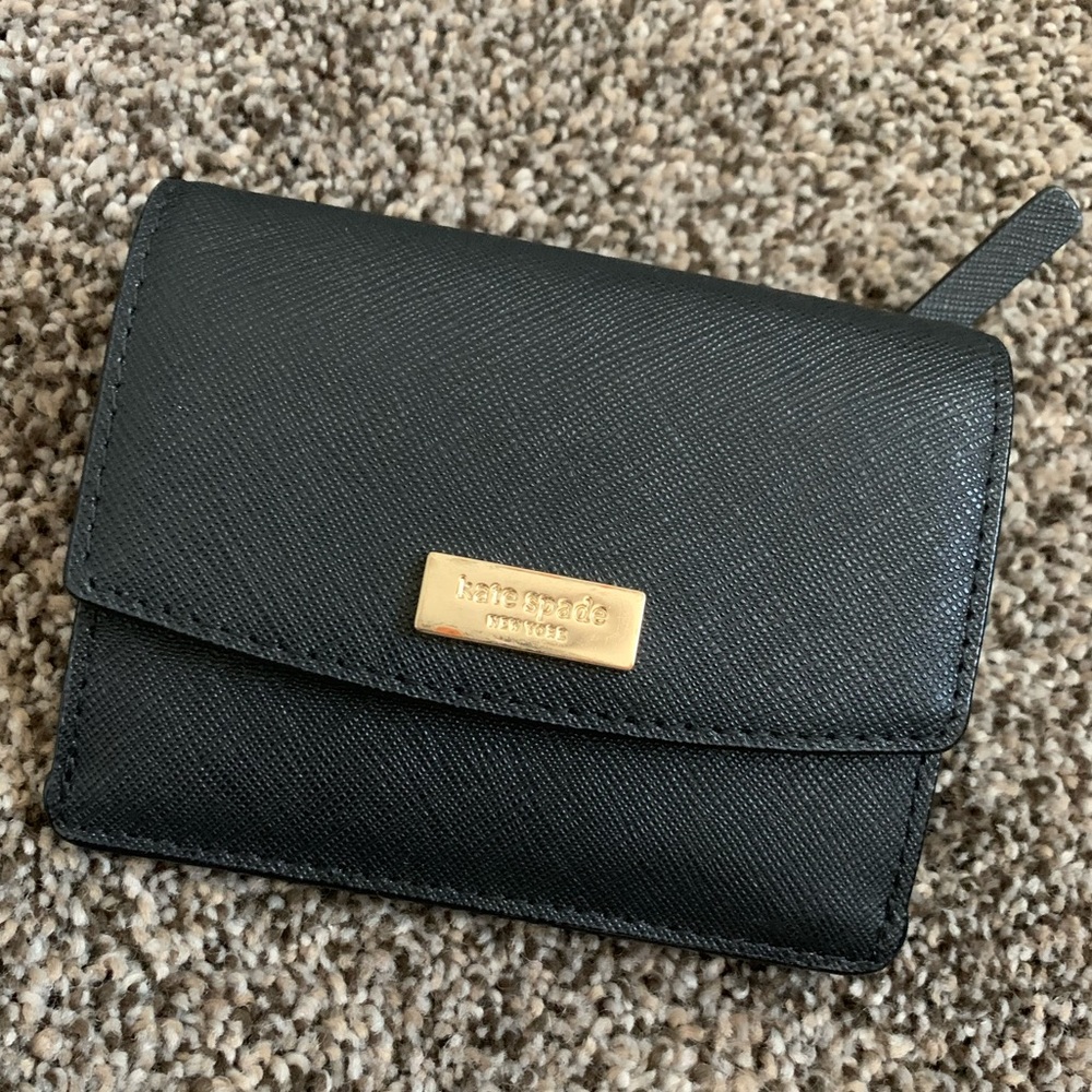 Kate Spade ♠️ Navy Card Wallet